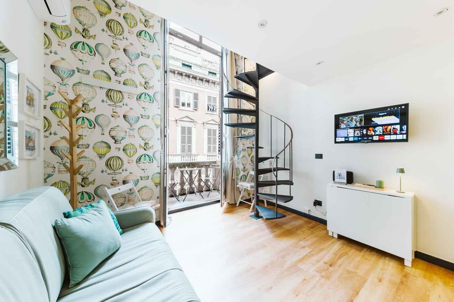 New With Balcony Appartement Genua